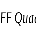 FF Quadraat Sans Pro Condensed Light