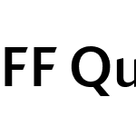 FF Quadraat Sans Pro DemiBold