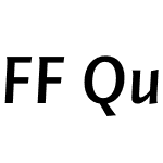 FF Quadraat Sans Pro DemiBold
