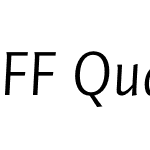 FF Quadraat Sans Pro Light