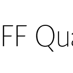 FF Quadraat Sans Pro Thin