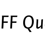 FF Quadraat Sans Pro