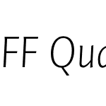 FF Quadraat Sans Pro ExtraLight
