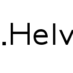 .Helvetica Light