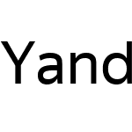 Yandex Sans Text