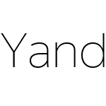 Yandex Sans Text