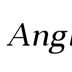 AngleciaProText-Italic