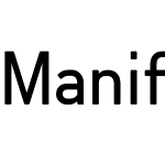 Manifold CF Demi Bold