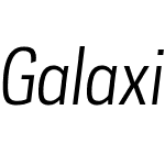 Galaxie Polaris Condensed