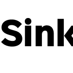 Sinkin Sans Narrow 800 Black