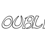 Oubliette Outline Italic