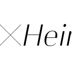 HeimatDisplay-10ExtraLightItalic