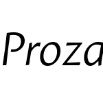 Proza Light Italic