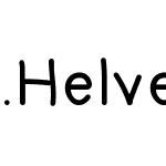 .Helvetica Light