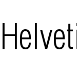Helvetica Condensed CE