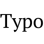 TypoPRO PT Serif