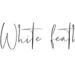 White feather