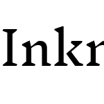 Inknut Antiqua Light