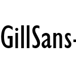 GillSans-Condensed