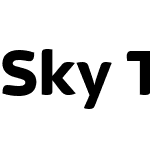 Sky Text