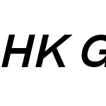 HK Grotesk