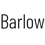 Barlow Condensed