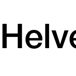 Helvetica 65 Medium