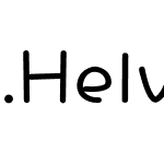 .Helvetica Light