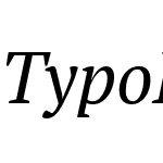 TypoPRO PT Serif