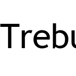 Trebuchet MS