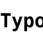 TypoPRO DejaVu Sans Mono