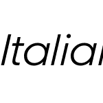 Italian Plate No2 Expanded