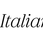 Italian Plate No4 Expanded