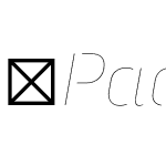 PacifistaT-Italic