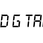 Digital-7 Italic