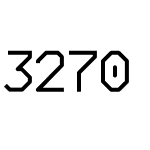 3270 Condensed