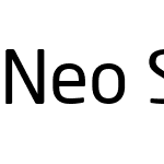 Neo Sans Weleda