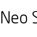 Neo Sans Weleda