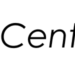 Century Gothic W01 Italic