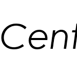 Century Gothic W01 Italic