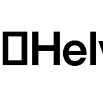 ☞Helvetica Now Display Bold