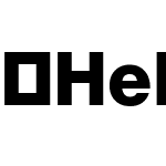 ☞Helvetica Now Text ExtraBold