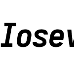 Iosevka Nerd Font