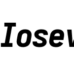 Iosevka Nerd Font