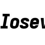 Iosevka Nerd Font