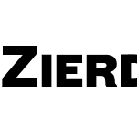 Zierde Grotesk