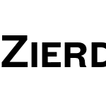 Zierde Grotesk