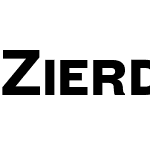 Zierde Grotesk