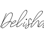 Delisha Italic