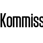 Kommissar Condensed